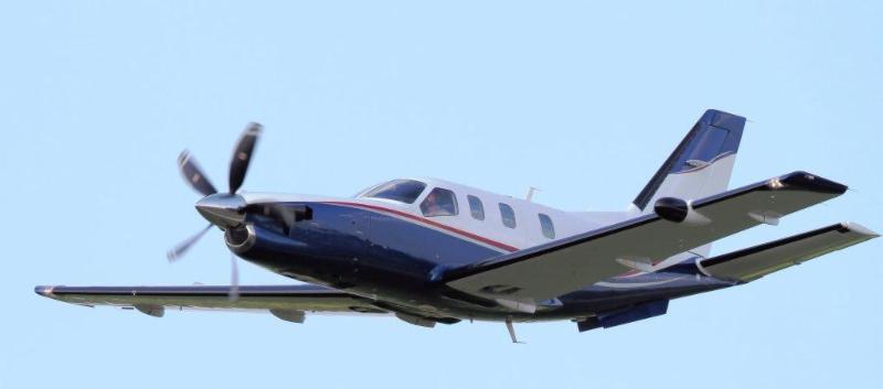 Socata TBM 900 with Hartzell 5-blade propeller